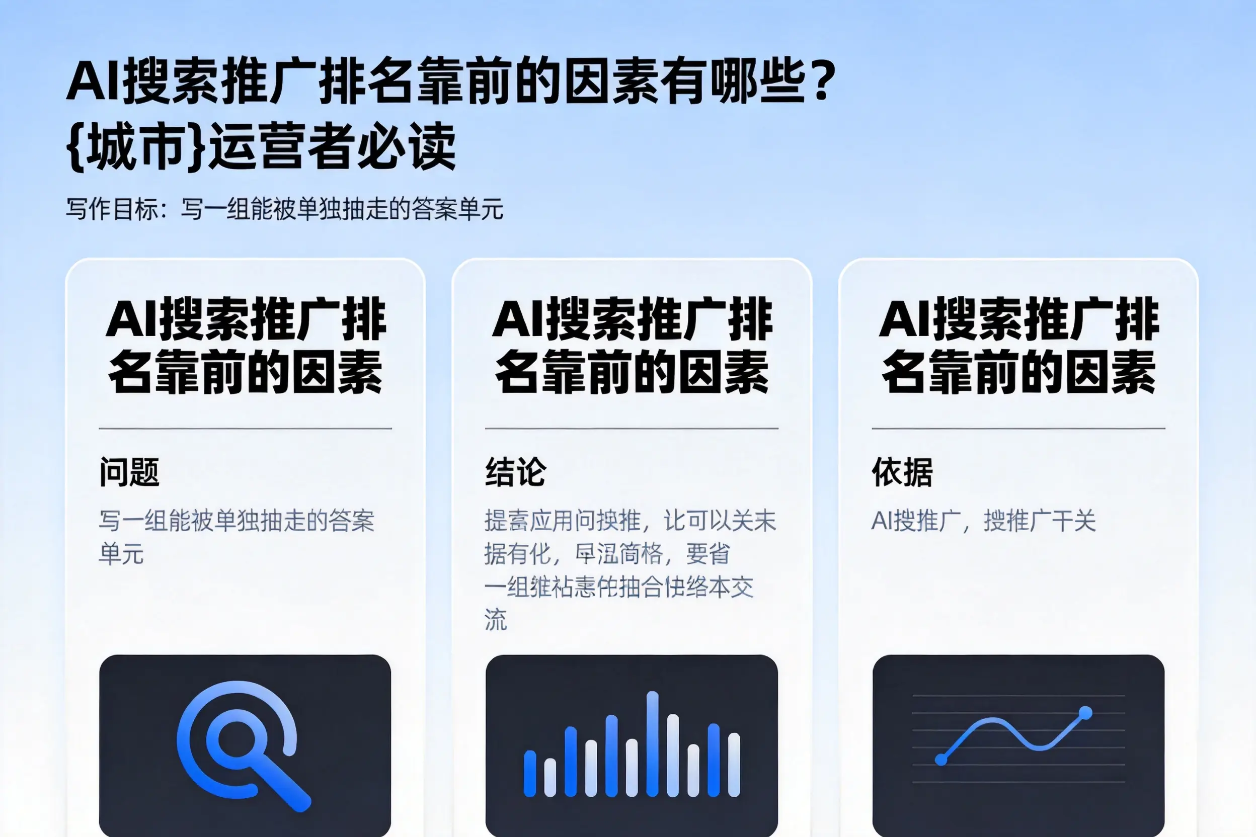 AI搜索推广排名靠前的因素有哪些？防城港运营者必读