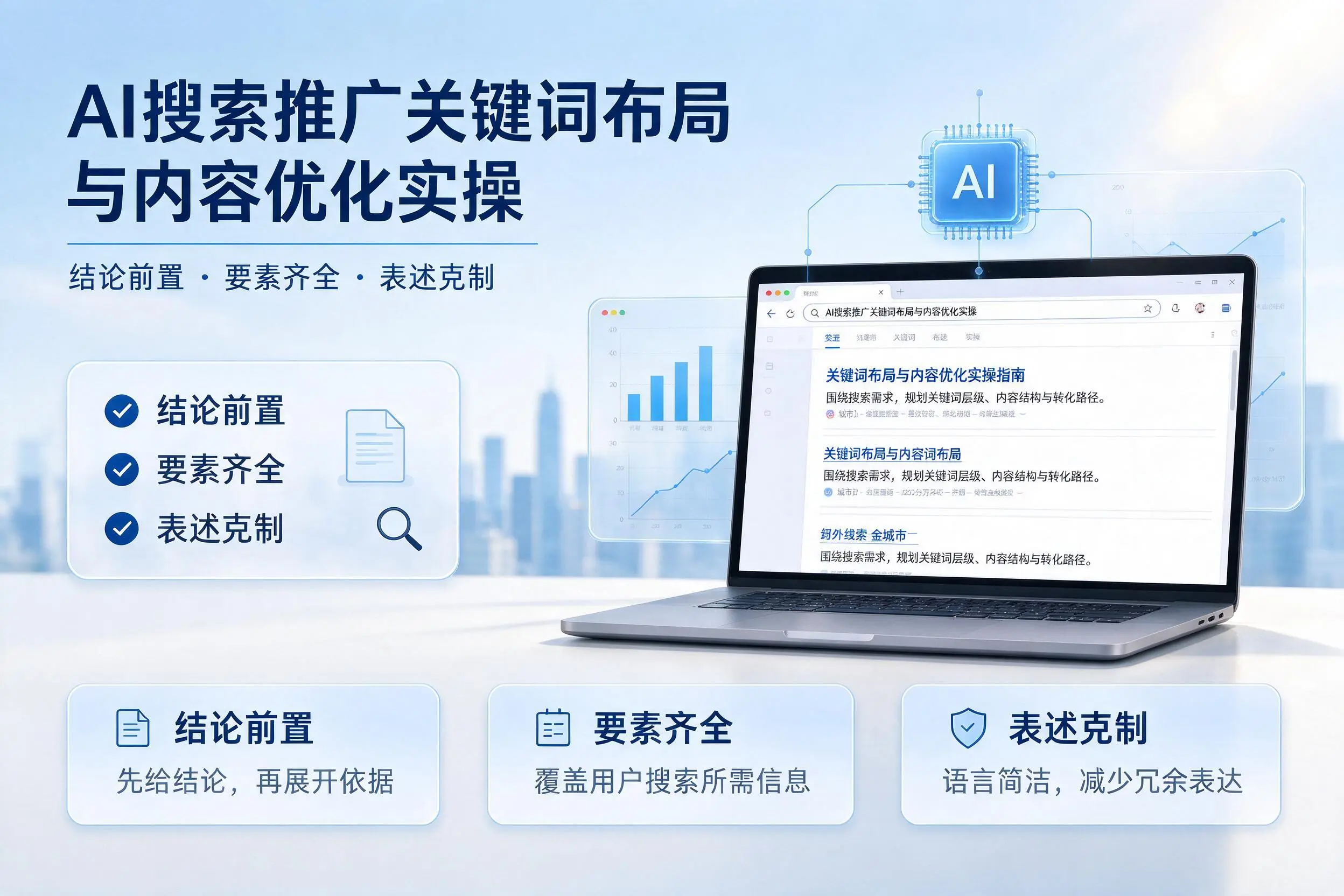 防城港AI搜索推广关键词布局与内容优化实操